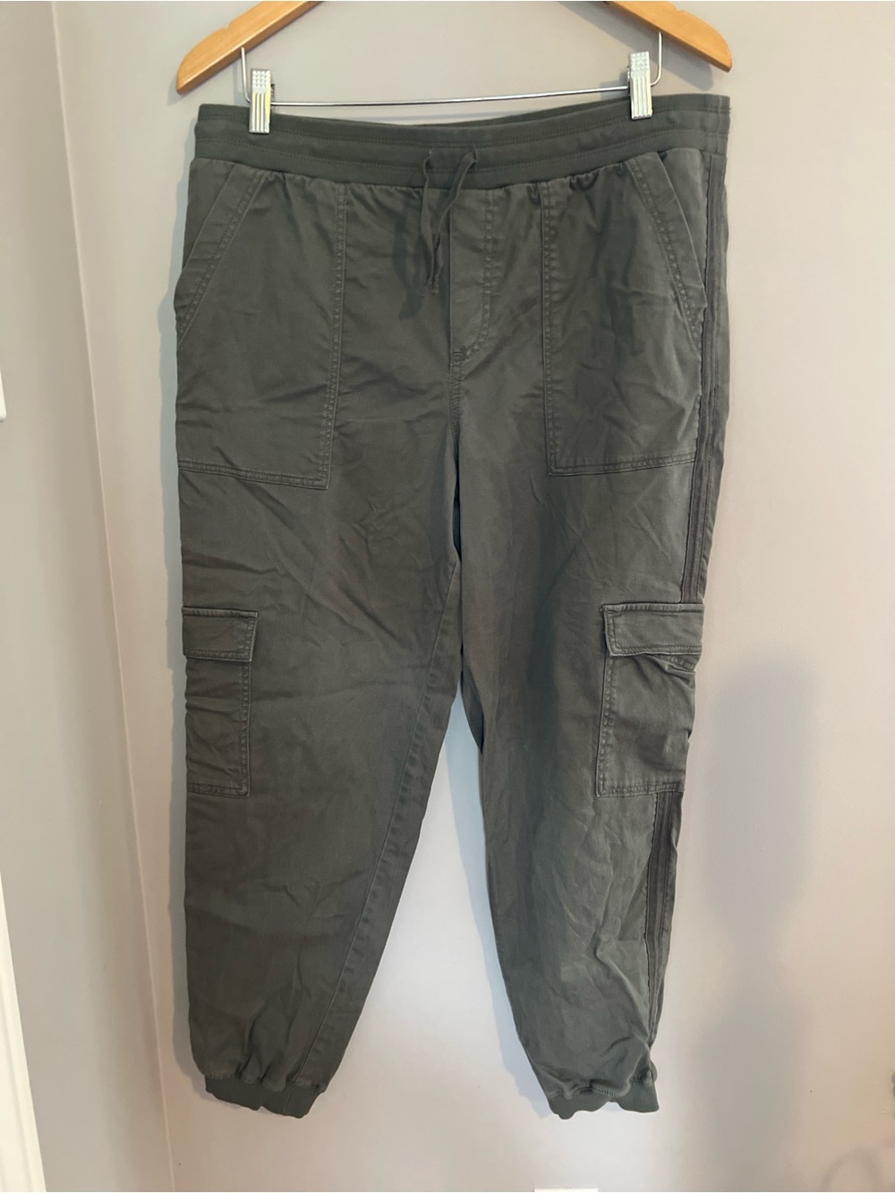 Splendid Green Cargo Joggers